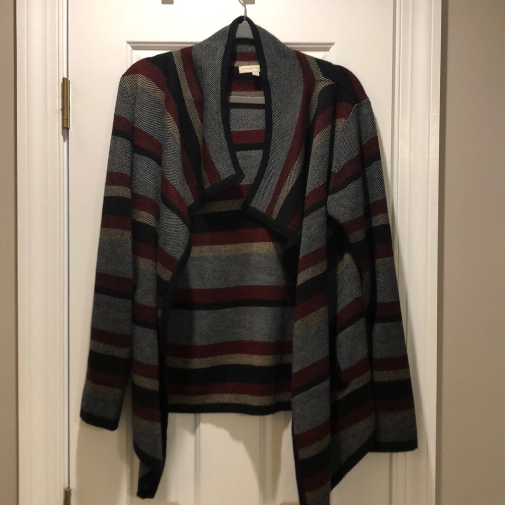 Striped cardigan